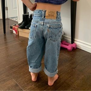 Kids Vintage Levi’s 550